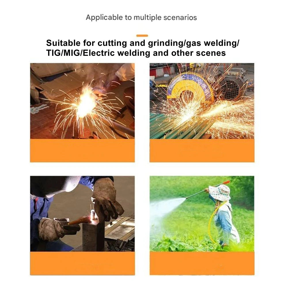 JINSLU Welding Helmet – Anti-Splash MIG & Argon Arc Shield