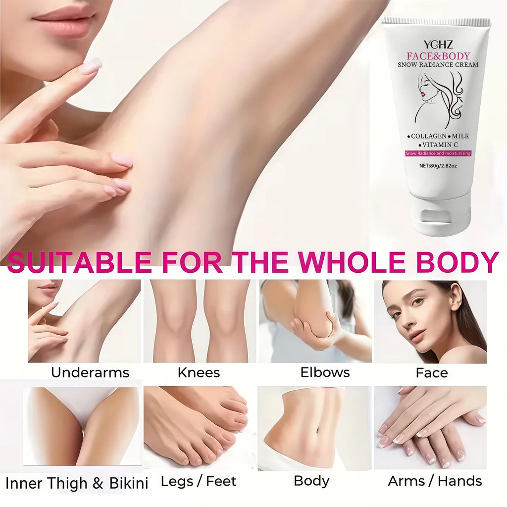 YCHZ Brightening Moisturizing Cream – Face & Body 80g