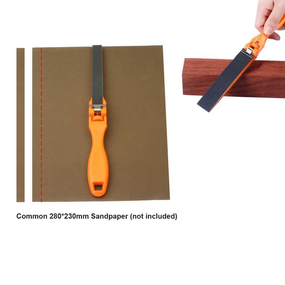 Sandpaper File Handle & Hand Grinding Sanding Block