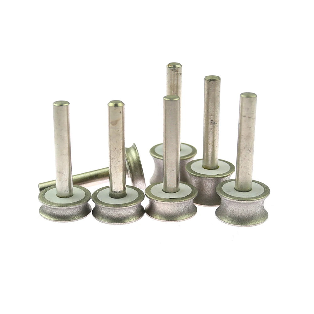 Concave Abrasive Grinding Wheel – Jade, Glass & Bead Polishing