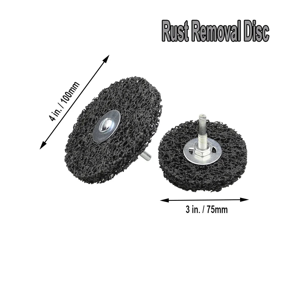 Non-Woven Grinding Polishing Flap Wheel Disc – 6mm Shank