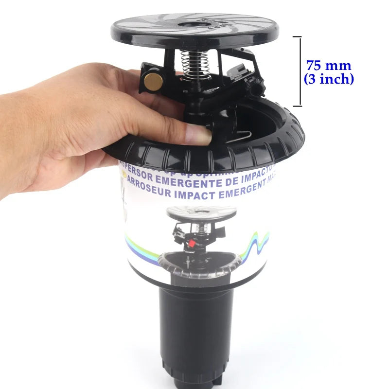 Pop-Up Lawn Sprinkler 1/2" & 3/4" Thread | Golf & Garden