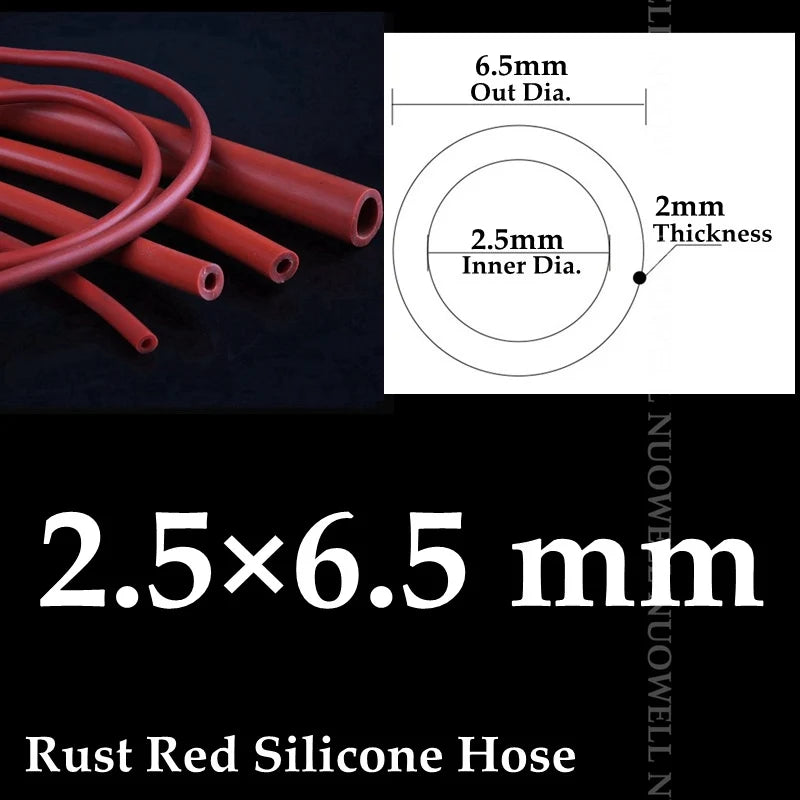 Food Grade Silicone Hose 100cm | Flexible Pipe 2–32mm I.D.