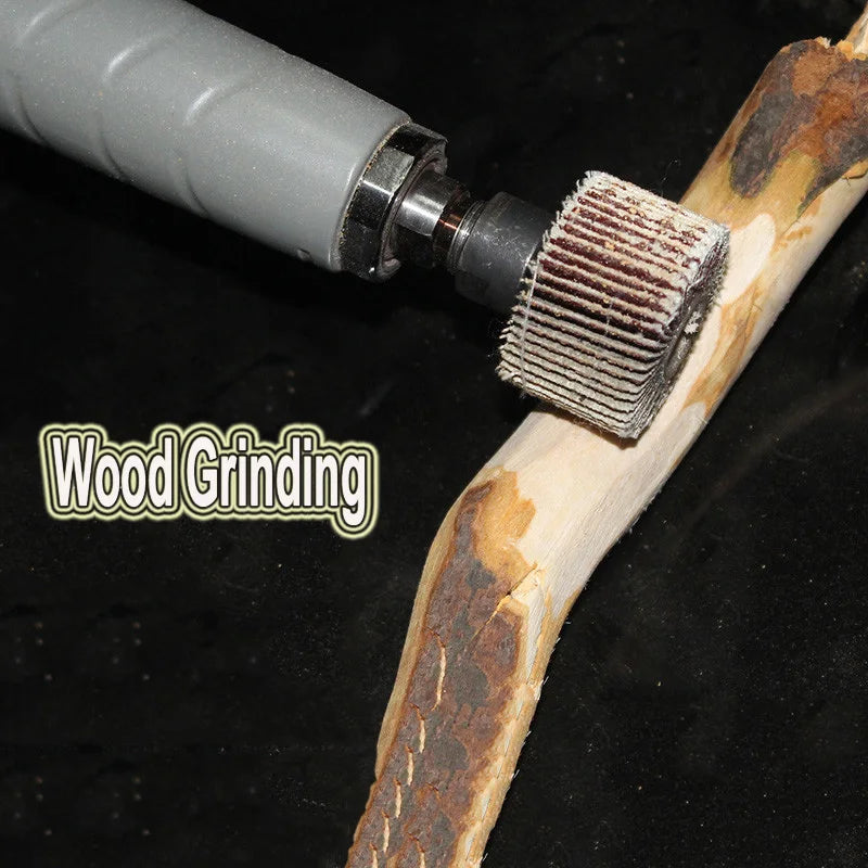 Mounted Sanding Cloth Grinding Head Rotary Drill – OD 20–50mm