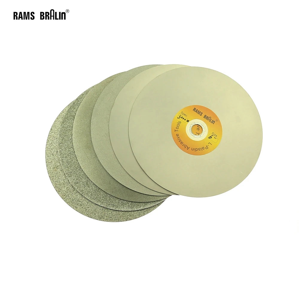 6" Diamond Flat Lap Grinding Disc 150mm | Lapidary Wheel