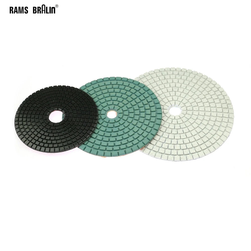 Diamond Wet Stone Polishing Pad 125/150/180mm | P30–P3000