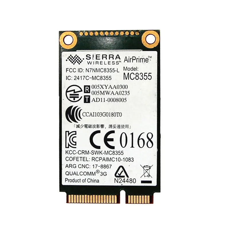 MC8355 Gobi3000 HSPA+ WWAN Wireless Card – 3G GPS PCI-E