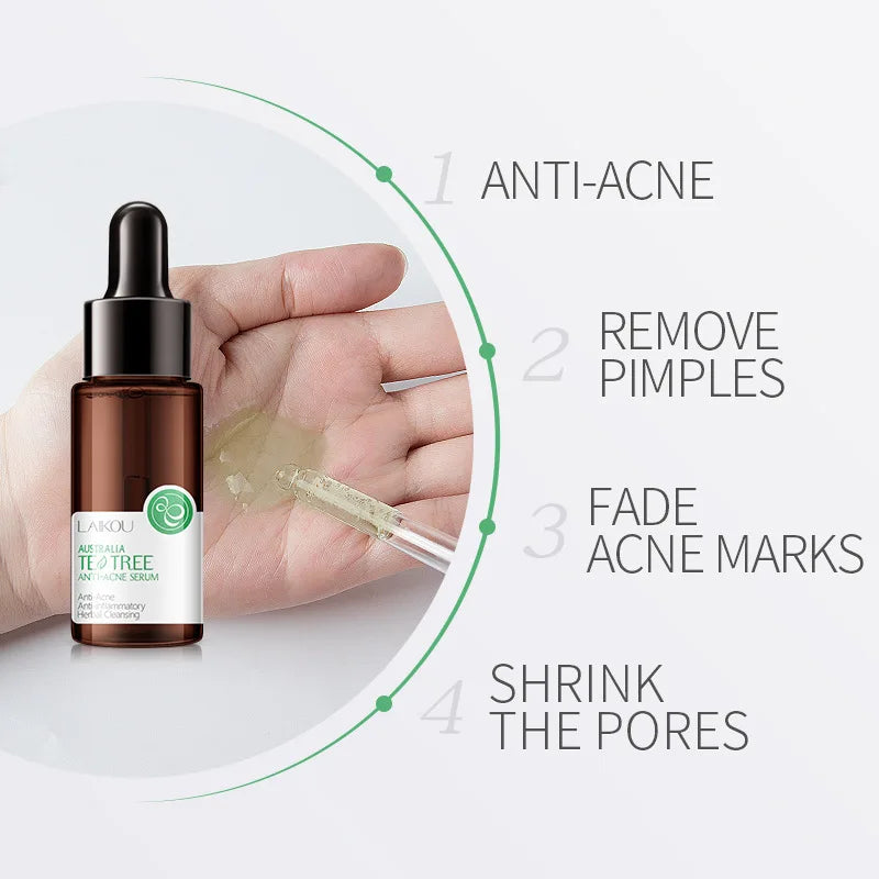 LAIKOU Tea Tree & Green Tea Face Serum | Pore Minimizing