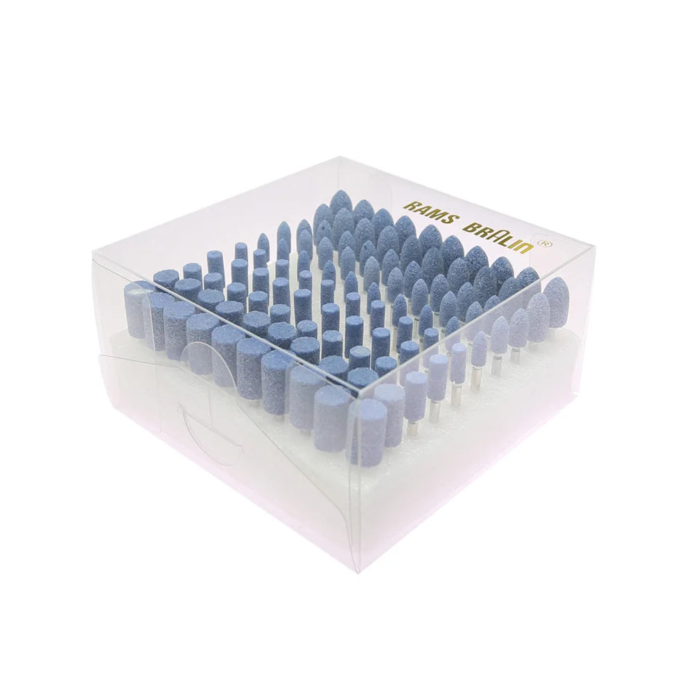 100-Pc Ceramic Mounted Grinding Point Set | Die Grinder Bits