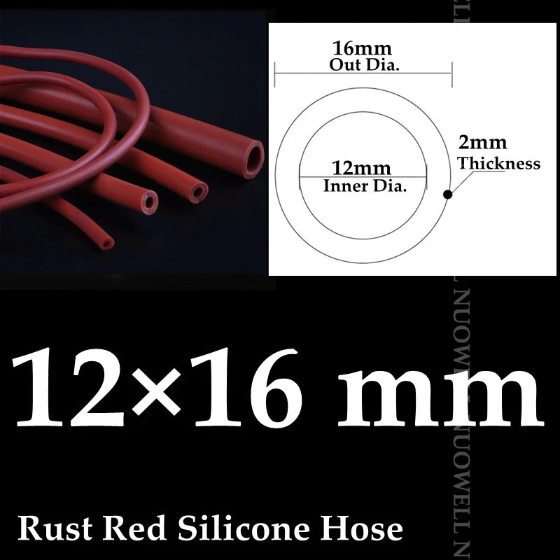 Food Grade Silicone Hose 100cm | Flexible Pipe 2–32mm I.D.