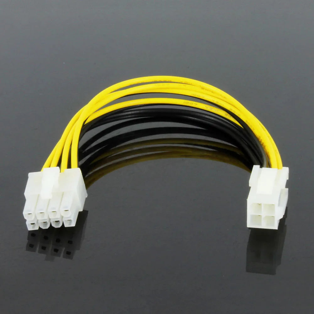 ATX 4-Pin to 8-Pin EPS CPU Power Extension Adapter Cable