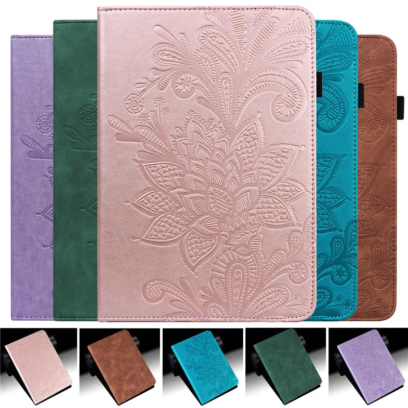 Samsung Galaxy Tab A 10.1 2016 Embossed Wallet Case T580 T585