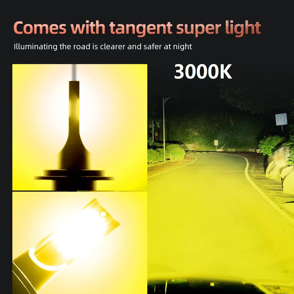 Pampsee LED Headlight Bulbs H4 H7 H11 9005 9006 | 16000LM