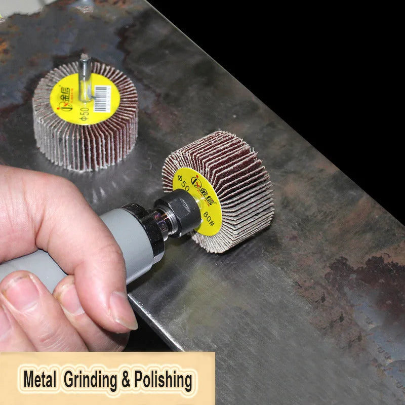 Mounted Sanding Cloth Grinding Head Rotary Drill – OD 20–50mm