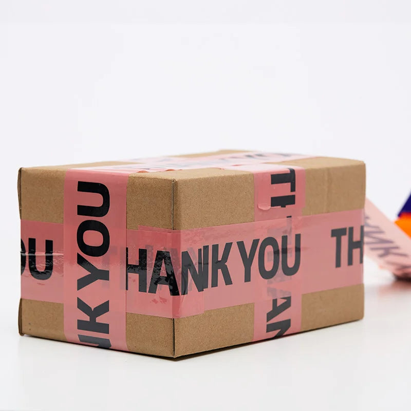Thank You Packing Tape 4.5cm x 100M | Colorful Shipping Tape