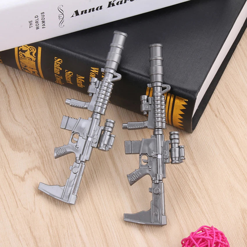 Machine Gun Model Gel Pen – Novelty School Stationery 0.5mm