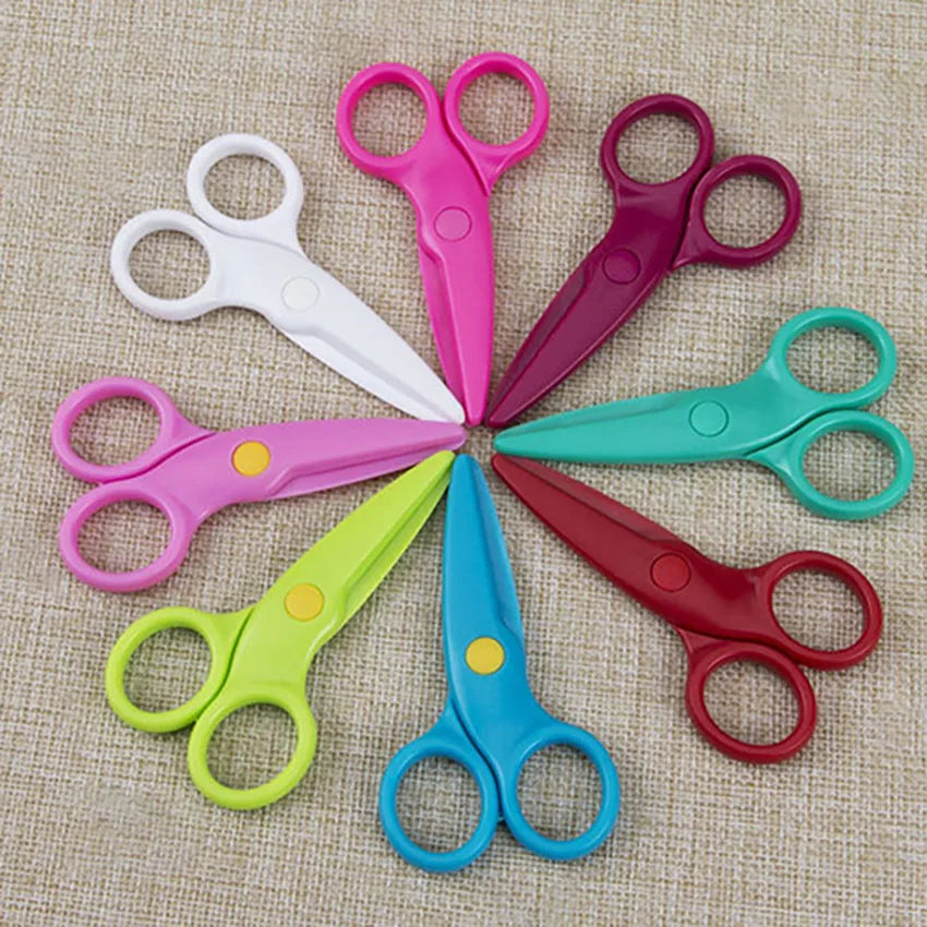 Safety Mini Kids Scissors – DIY Paper Cutting Art Tool