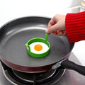 2-Pack Silicone Egg & Pancake Ring Molds | Kitchen Tool