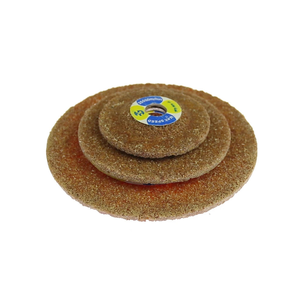 3-Pack Mini Abrasive Grinding & Deburring Discs 2"–4"