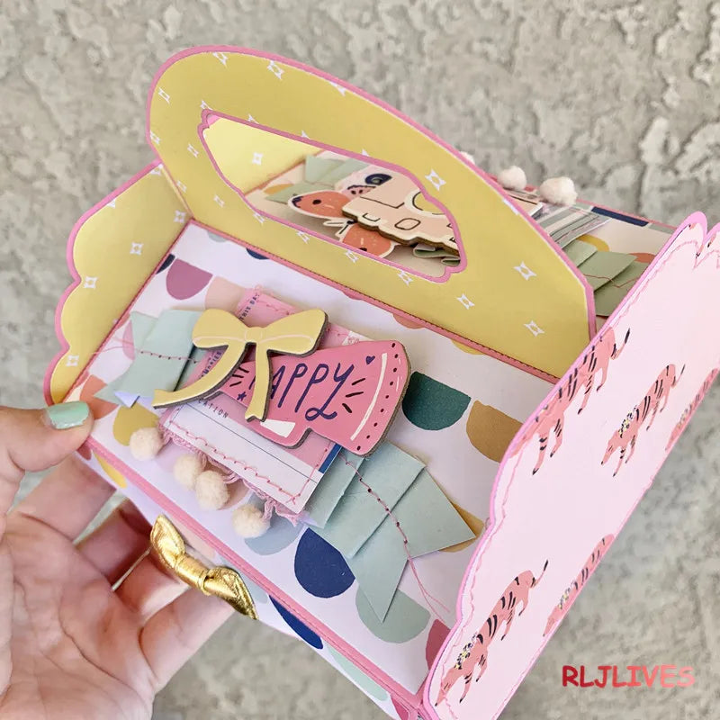 Gift Box Metal Cutting Dies – DIY Scrapbooking & Card Craft