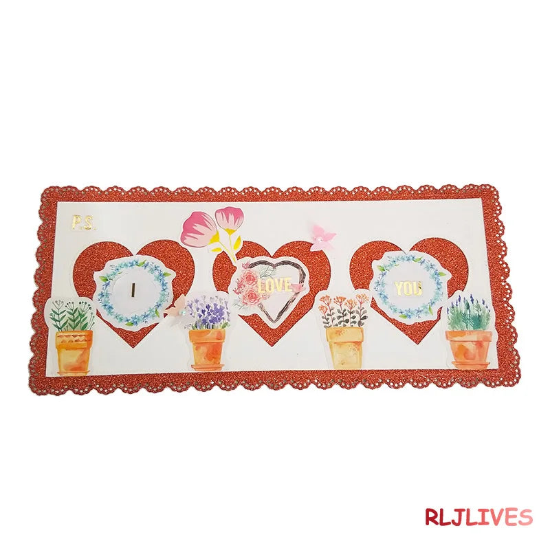 Slimline Metal Cutting Dies – DIY Scrapbooking Card Stencil