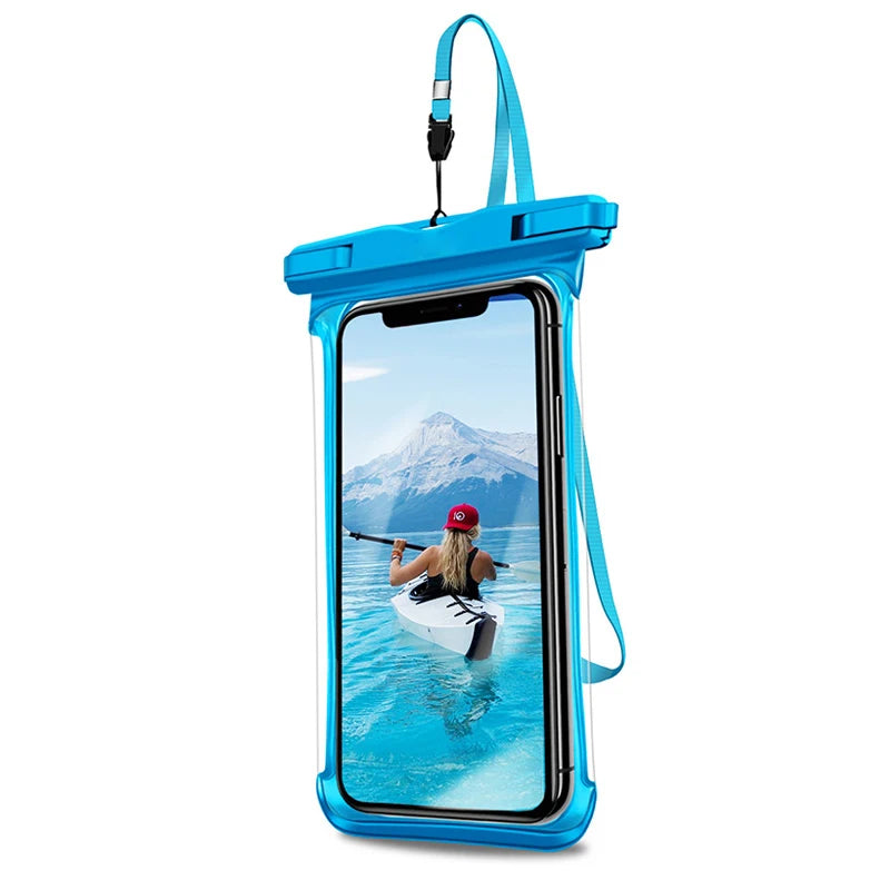 FONKEN IPX8 Waterproof Phone Pouch – Universal Dry Bag 6.5"