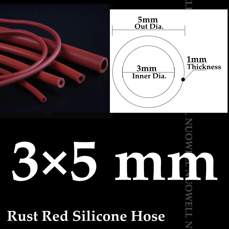 Food Grade Silicone Hose 100cm | Flexible Pipe 2–32mm I.D.