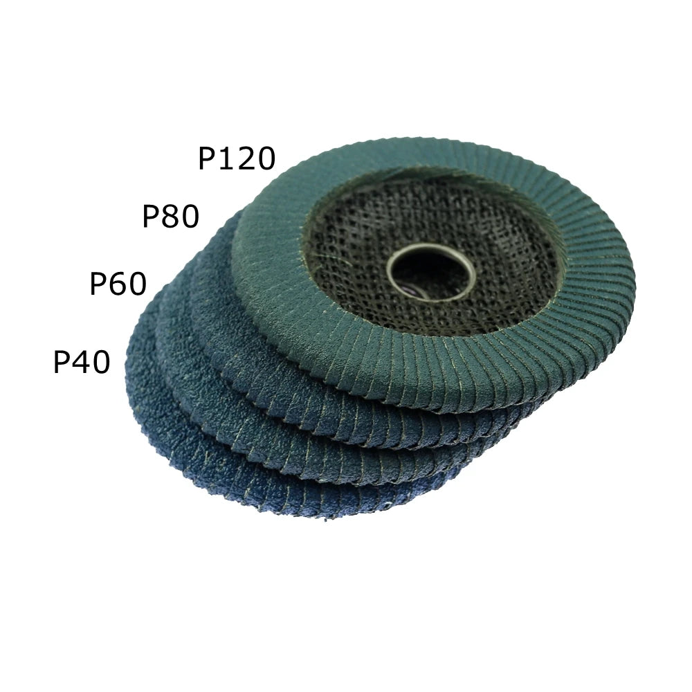 Zirconia Double-Side Flap Disc 4.5" – Metal Grinding Wheel