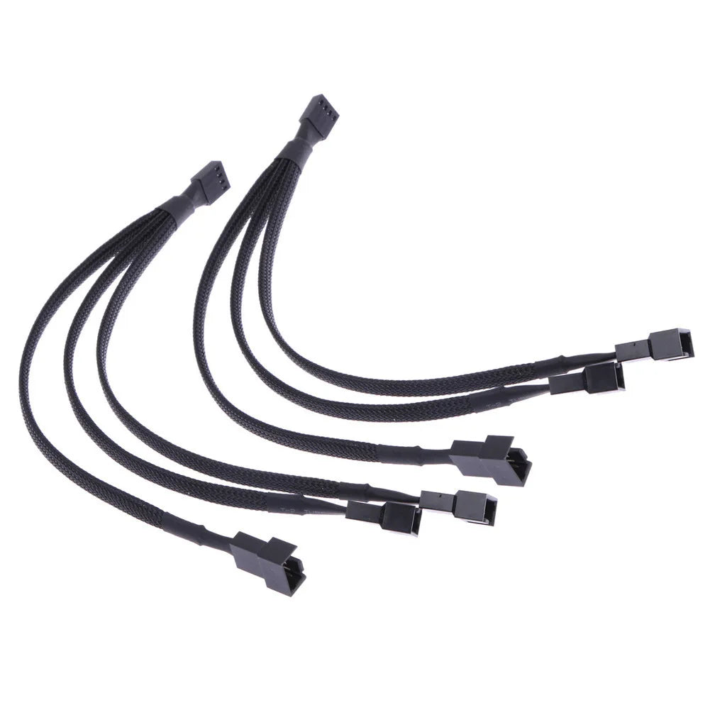 4-Pin PWM 1-to-3 CPU Fan Splitter Cable | PC Cooling Adapter