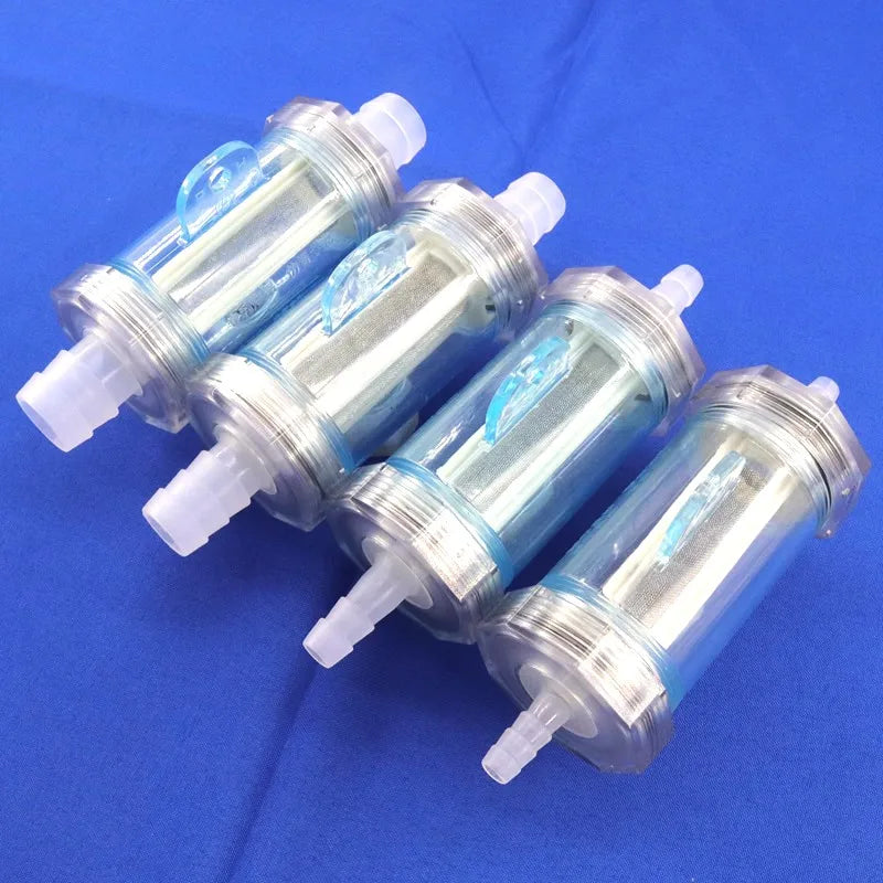 Transparent Inline Water Filter – Irrigation & Aquarium