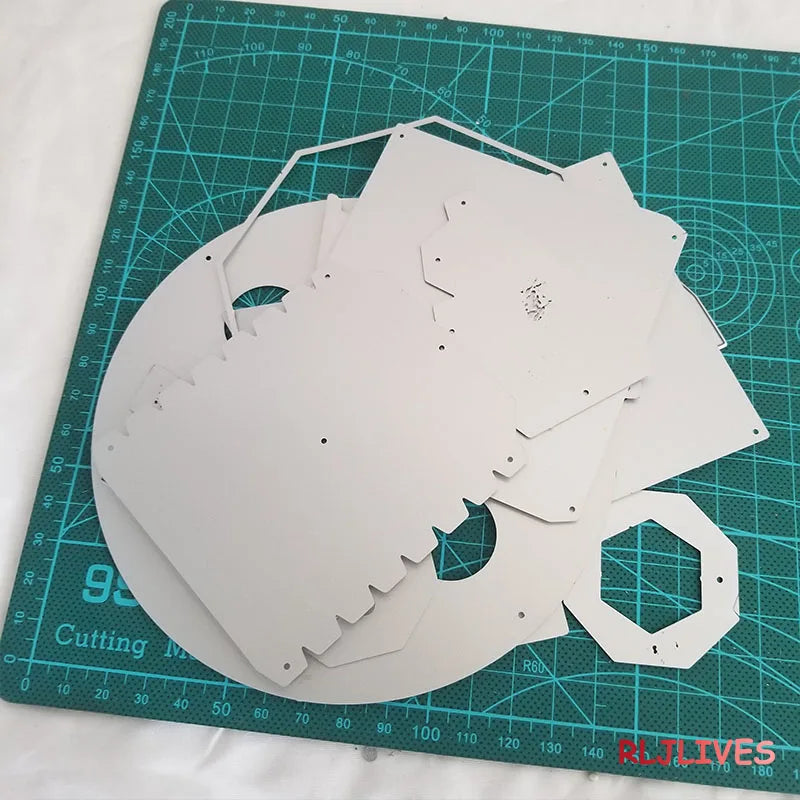 Test Tube Carousel Metal Cutting Dies – DIY Scrapbooking
