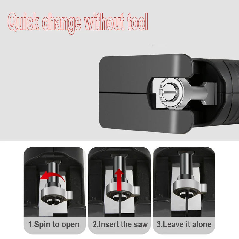 Drill to Reciprocating Saw Adapter | Multi-Function Saber Saw