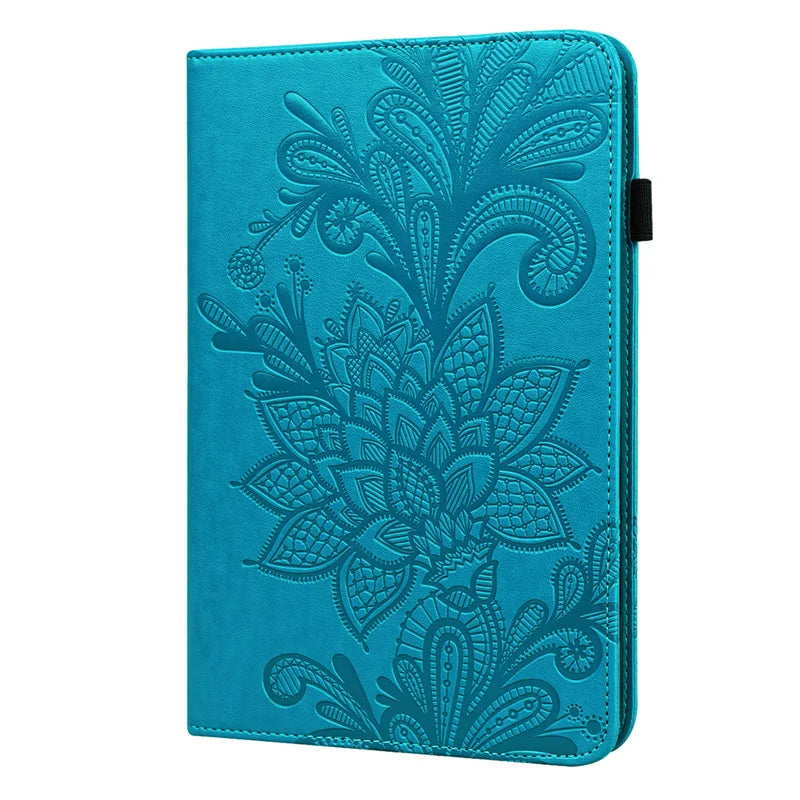 Samsung Galaxy Tab A 10.1 2016 Embossed Wallet Case T580 T585