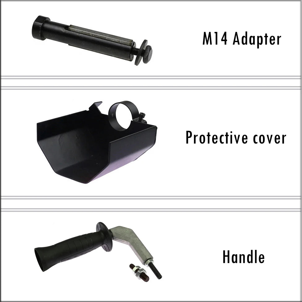 Angle Grinder to Drum Wheel Polisher Adapter Kit | HP-P01
