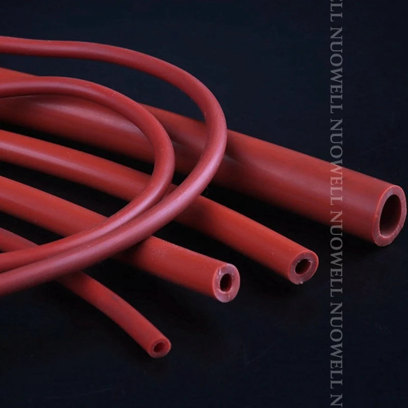 9.5m Rust Red Silicone Hose 16x20mm | Food-Grade Flex Pipe
