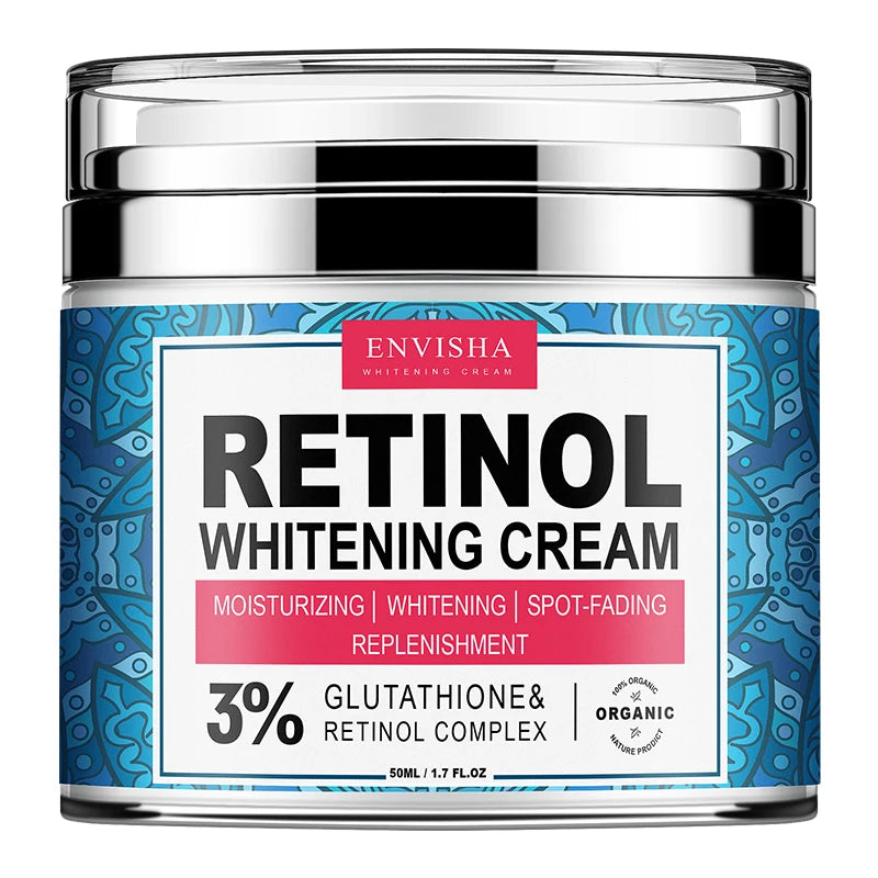 ENVISHA Retinol Face Cream – Collagen & Hyaluronic Acid 50ml