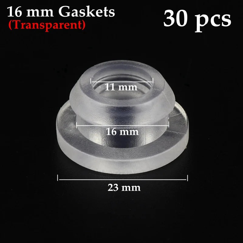 PE Pipe Seal Rings 16–20mm | Garden Irrigation Gaskets 10–100pk