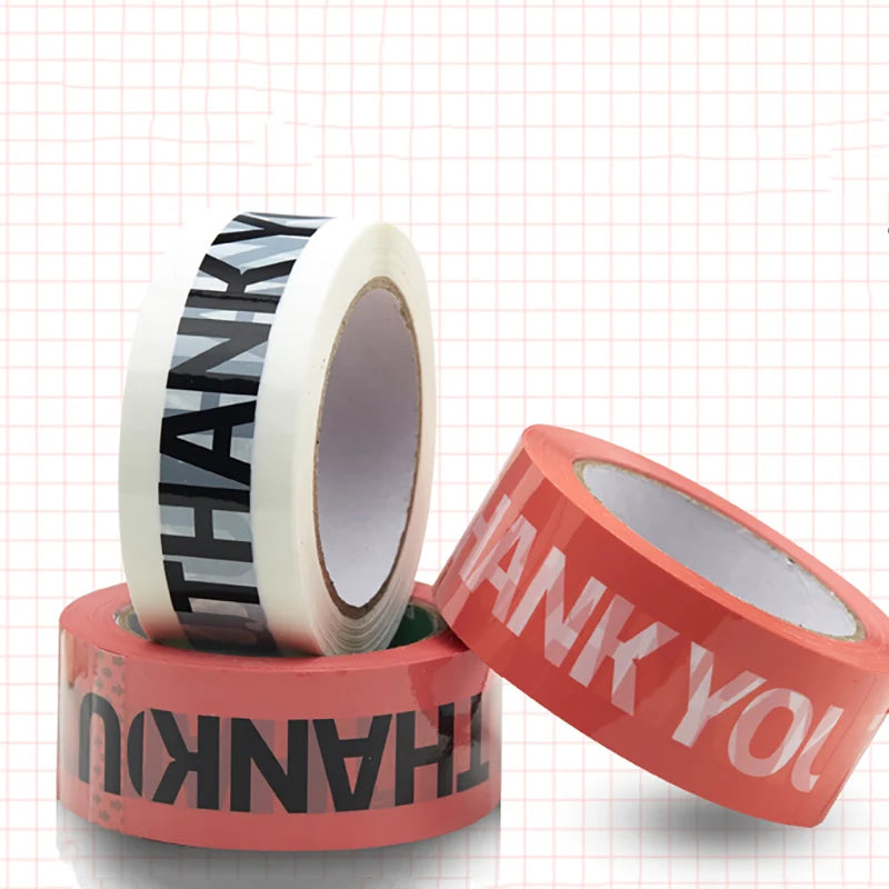 Thank You Packing Tape 4.5cm x 100M | Colorful Shipping Tape
