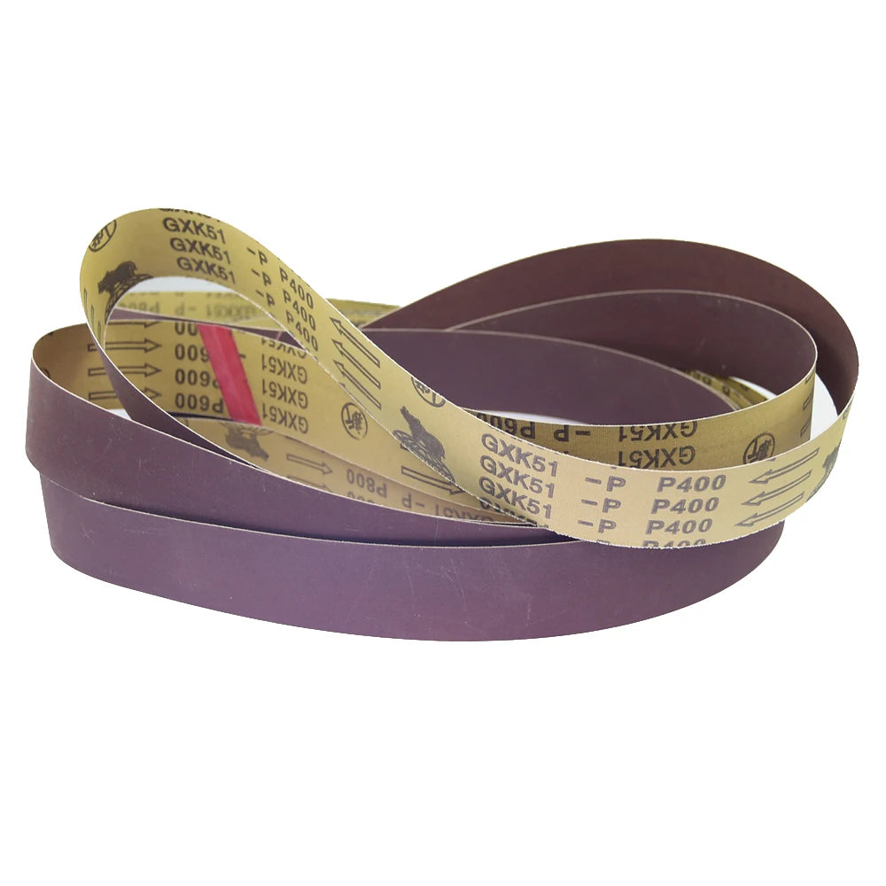 Aluminum Oxide Sanding Belt – Wood & Metal Grinding P40–P800
