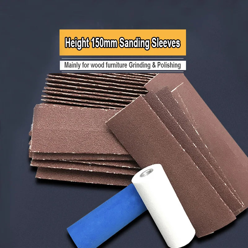 Sponge Polishing Wheel & Sanding Sleeves Set – 115/125mm Grinder