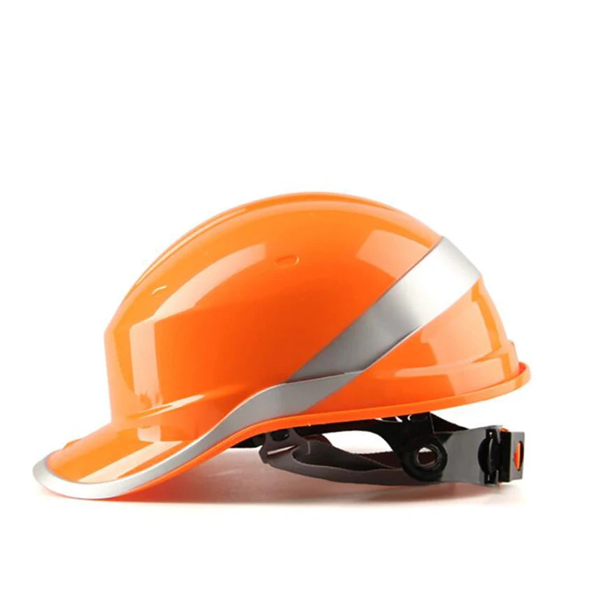 ABS Safety Hard Hat – 6-Point Suspension & Reflective Strip