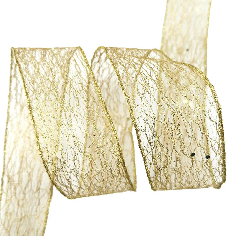50mm Shiny Organza Ribbon 2M – Gift, Wedding & Christmas