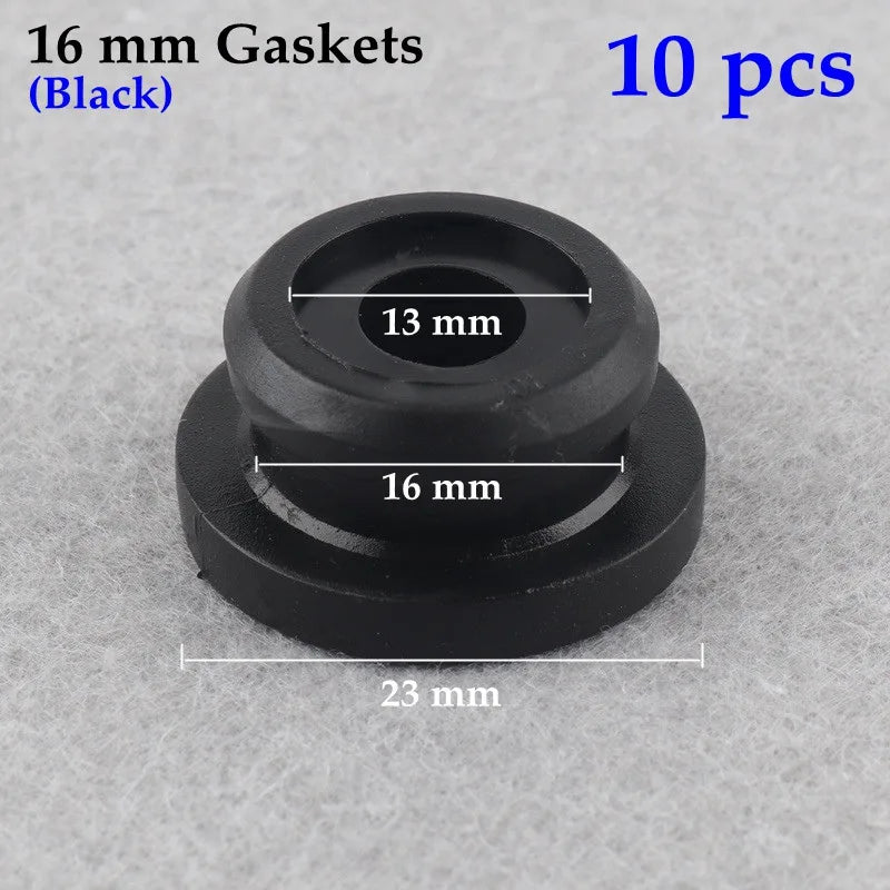 PE Pipe Seal Rings 16–20mm | Garden Irrigation Gaskets 10–100pk