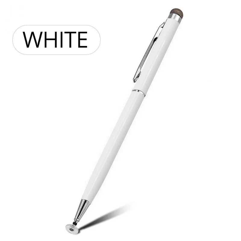 Universal 2-in-1 Stylus Pen for Tablets, iPhones & Android