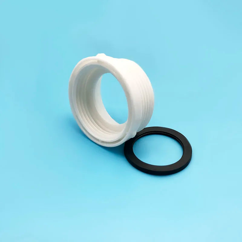 WASOURLF 39mm to 46.5mm Plastic Sink Pipe Thread Adapter