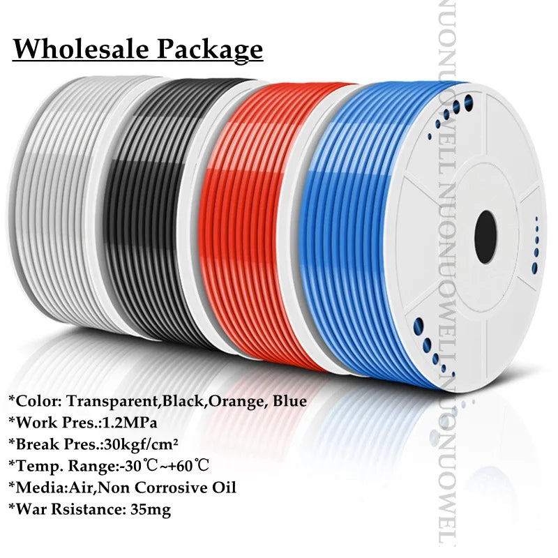 PU Polyurethane Pneumatic Air Hose 2M | 4–12mm High Pressure