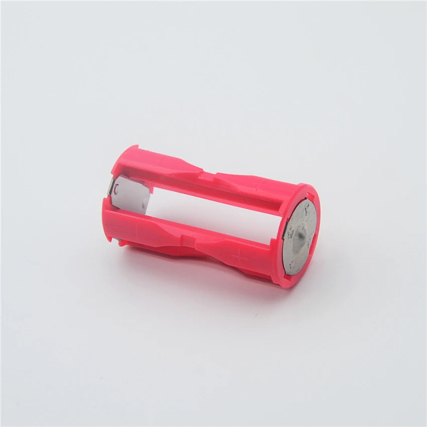 4x AAA to C Size Battery Adapter Converter Holder Case