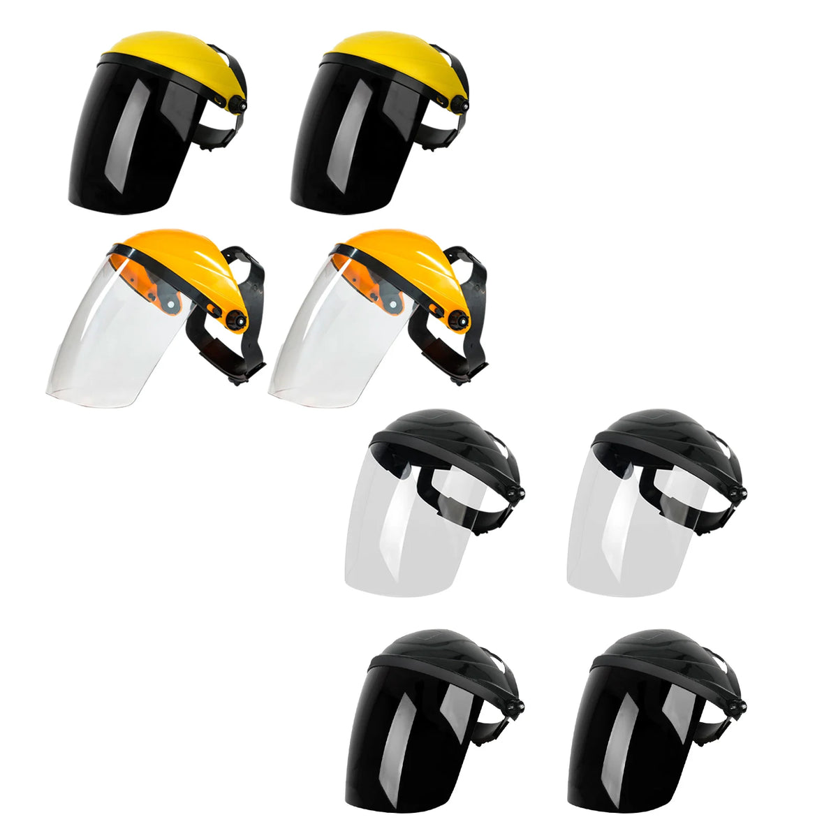Anti-Fog Full Face Shield Wide Visor Welding Grinding Helmet