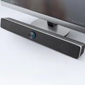 ZJMZYM Wired USB Mini Soundbar Speaker for PC, Laptop & Tablet