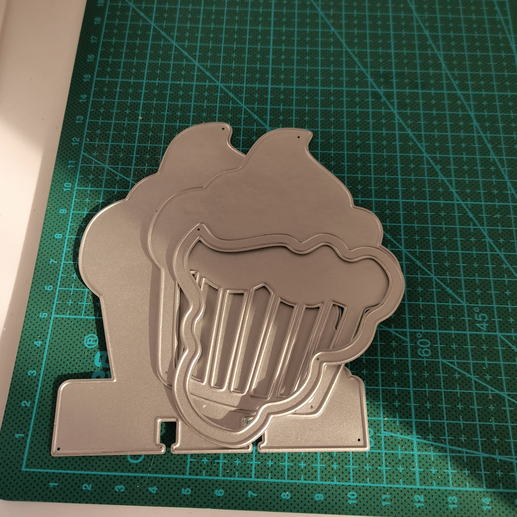 Ice Cream Shaker Memorydex Metal Cutting Dies – Scrapbooking